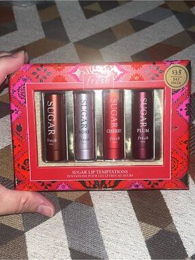 New in box Fresh Sugar Lip Temptations Set